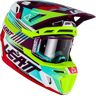 Leatt Moto 8.5 V22 Composite Kask Motocrossowy Z Goglamizielony