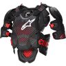 Alpinestars A-10 V2 Ochraniacz Klatki Piersiowczarny Czerwony