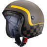 Caberg Freeride Formula Capacete a jato Castanho XS