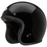 Bell Custom 500 DLX Solid Capacete Jet Preto XS