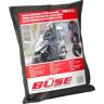 Büse Thermo-Rain Protection para pilotos de scooter Preto Branco único tamanho