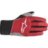 Alpinestars Cascade Warm Tech Luvas de bicicleta Preto Vermelho S