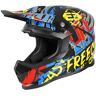 Freegun XP4 Maniac Capacete de motocross Preto Vermelho Amarelo XL