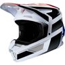 FOX V2 Hayl Capacete do motocross da juventude Vermelho Azul S