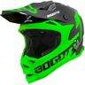 Bogotto V321 Soulcatcher Capacete de Motocross Preto Verde L