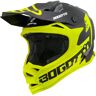 Bogotto V321 Soulcatcher Capacete de Motocross Preto Amarelo XS