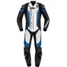 Spidi Laser Pro Um pedaço perfurado roupa de couro motocicleta Preto Azul 52