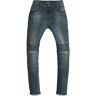 Pando Moto Rosie Navy Jeans de motocicleta feminino Azul 29