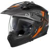 Nolan N70-2 X Bungee N-Com Capacete Preto Laranja XS