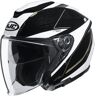 HJC i30 Slight Capacete a jato Preto Branco S