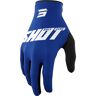 Shot Draw Burst Luvas de Motocross Branco Azul 4XL