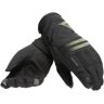 Dainese Plaza 3 D-Dry Ladies Motorcycle Gloves Luvas de motocicleta femininas Preto Verde L