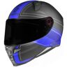 Bogotto FF110 Cinder Capacete Preto Azul L