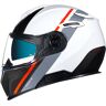 NEXX X.Vilitur Stigen Capacete Cinzento Branco Vermelho XS