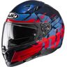 HJC i70 Alligon Capacete Vermelho Azul XS