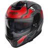 Nolan N80-8 Starscream N-Com Capacete Preto Vermelho XL