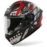 Airoh Valor Ribs Capacete Preto Vermelho L