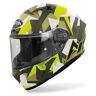 Airoh Valor Army Capacete Cinzento Amarelo S