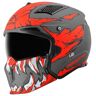 Bogotto Radic Skulash Capacete Preto Vermelho L