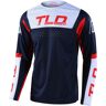 Troy Lee Designs SE Pro Fractura Motocross Jersey Vermelho Azul S