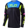 Troy Lee Designs SE Pro Fractura Motocross Jersey Preto Amarelo M
