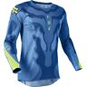 FOX Airline Exo Motocross Jersey Azul Amarelo 2XL