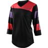 Troy Lee Designs Mischief Rugby Ladies Bicycle Jersey Preto Vermelho L