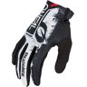 Oneal Matrix Shocker Luvas de Motocross Preto Branco S