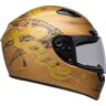 Bell Qualifier DLX Mips Hart Luck Live Capacete Dourado XL