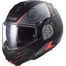 LS2 FF906 Advant Codex Capacete Preto Cinzento Prateado M