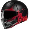 HJC i20 Scraw Capacete a jato Preto Vermelho XL