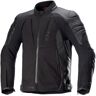 Alpinestars Proton jaqueta de couro impermeável da motocicleta Preto 2XL