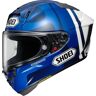 Shoei X-SPR Pro A.Marquez73 Capacete Branco Turquesa Azul S