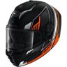 Shark Spartan RS Byrhon Capacete Preto Laranja XL