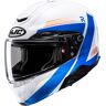 HJC RPHA 91 Abbes Capacete Branco Azul XS 54 55