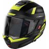 Nolan N120-1 06 Subway N-Com Capacete Preto Amarelo XS