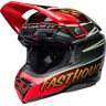 Bell Moto-10 Spherical Fasthouse DITD 24 Capacete de Motocross Preto Vermelho XL