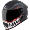 Bogotto Rapto Reptile Capacete Preto Vermelho XL