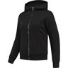 Rusty Stitches Wendy Senhoras Motocicleta Zip Hoodie Preto 46