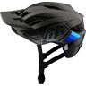 Troy Lee Designs Flowline SE MIPS Badge Capacete de bicicleta Preto Azul XL 2XL