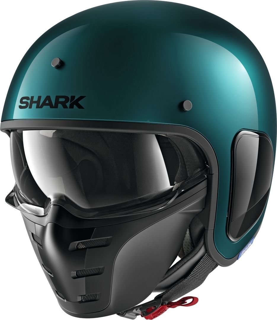 Shark S-Drak Blank Metal Capacete Jet