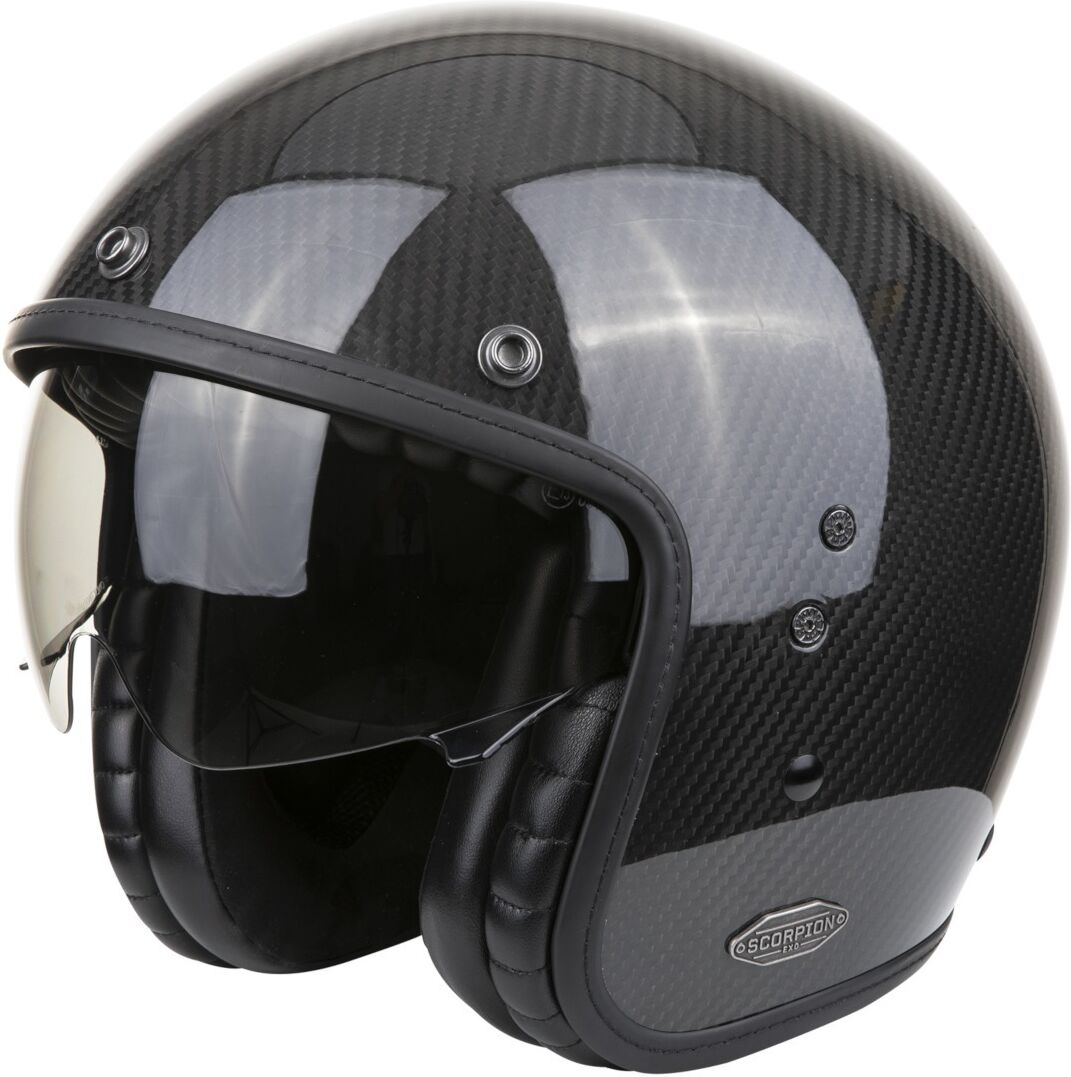 Scorpion Belfast Carbon Glossy Capacete a jato