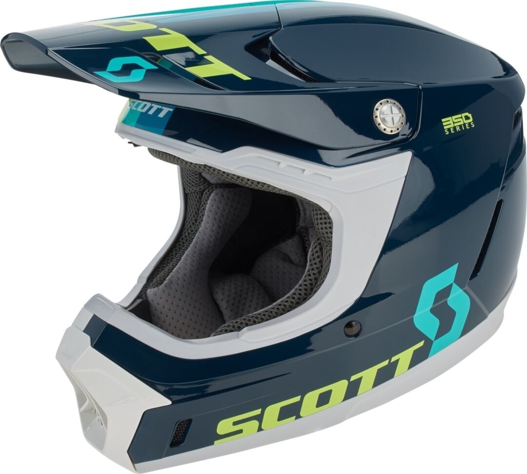 Scott 350 Evo Plus Track Motocross Helmet Capacete de Motocross