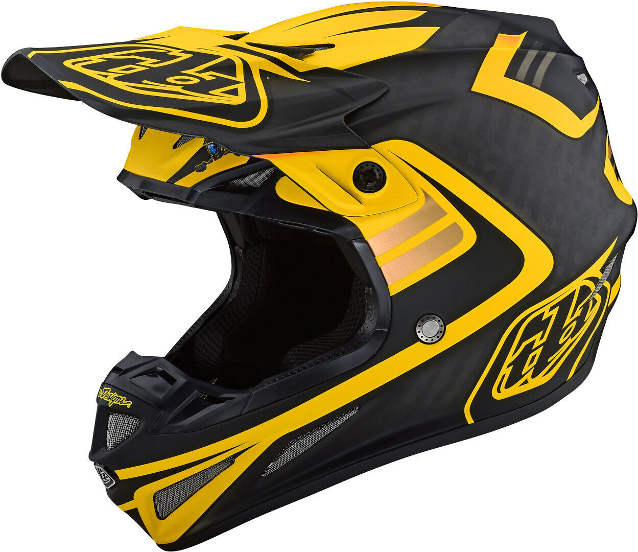 Troy Lee Designs SE4 Flash MIPS Carbon Capacete de Motorcross