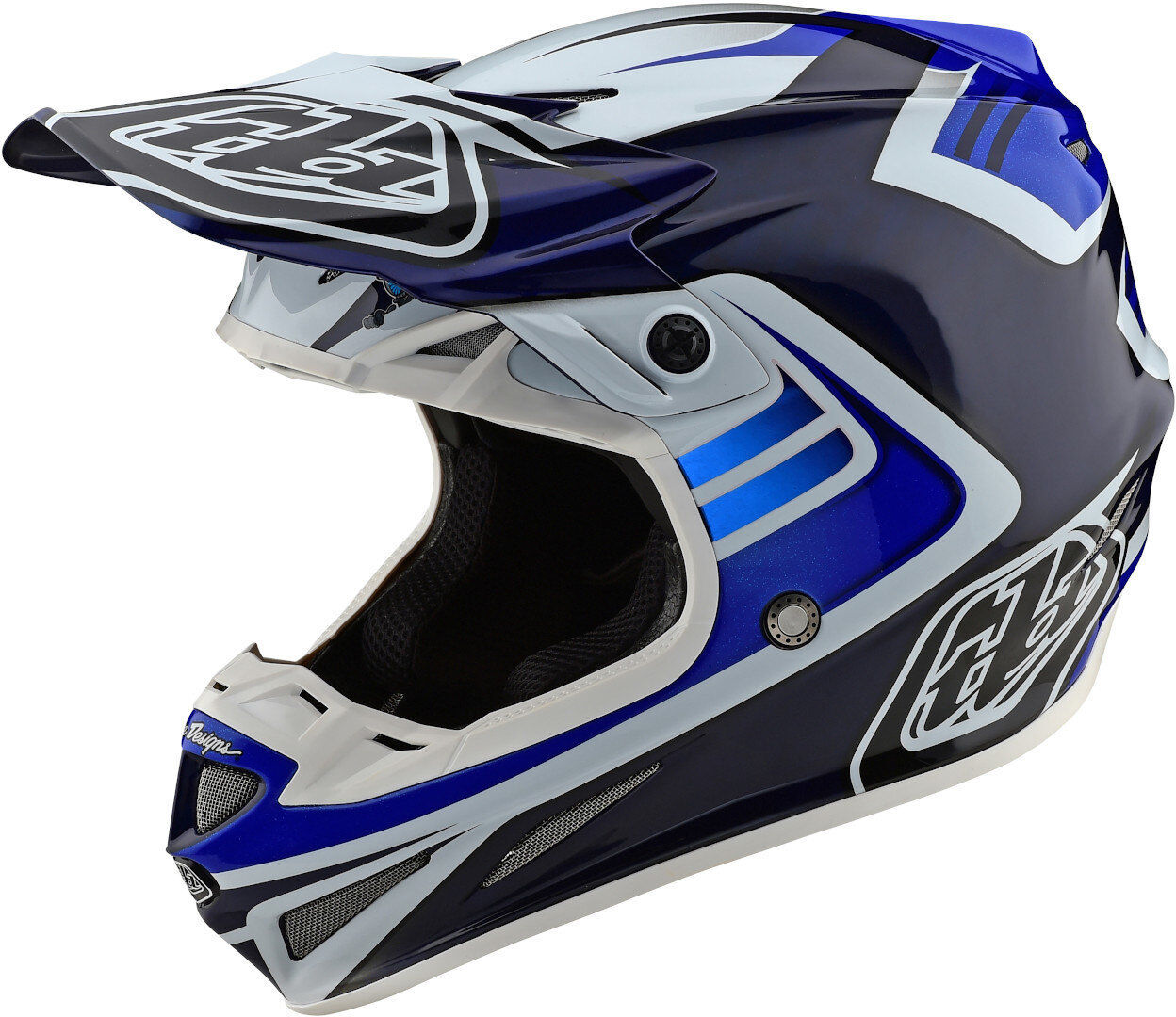 Troy Lee Designs SE4 Flash MIPS Carbon Capacete de Motorcross