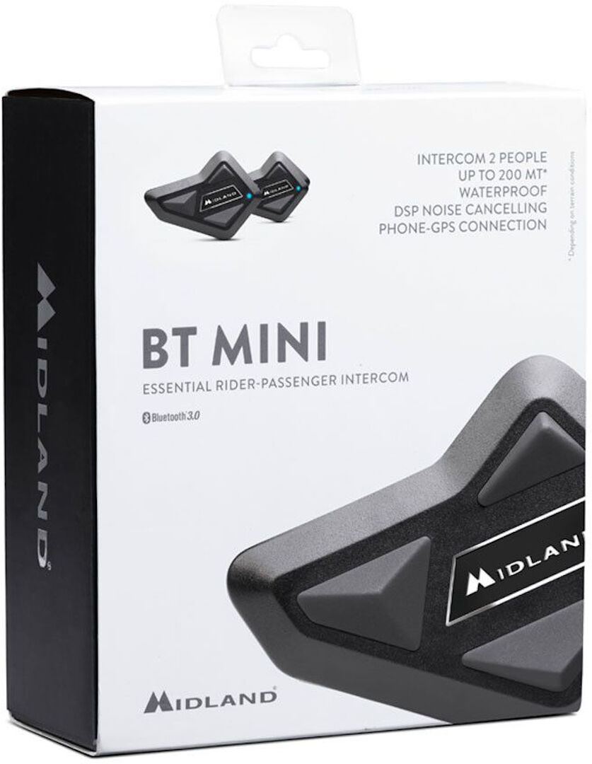 Midland BT Mini Bluetooth Pacote duplo do sistema de comunicação
