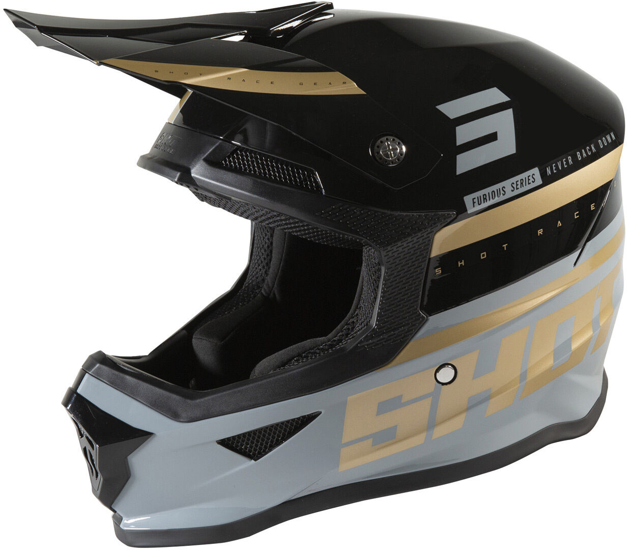 Shot Furious Shining Capacete de Motocross