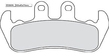 FERODO Freio Pastilha FDB 699 Platina