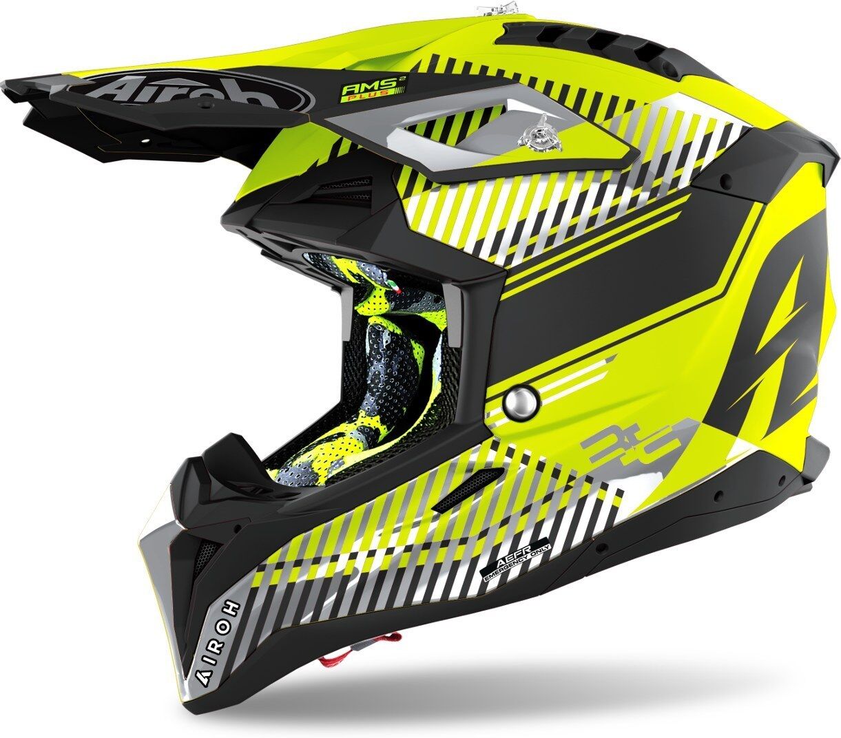 Airoh Aviator 3 Wave Carbon Capacete de Motocross