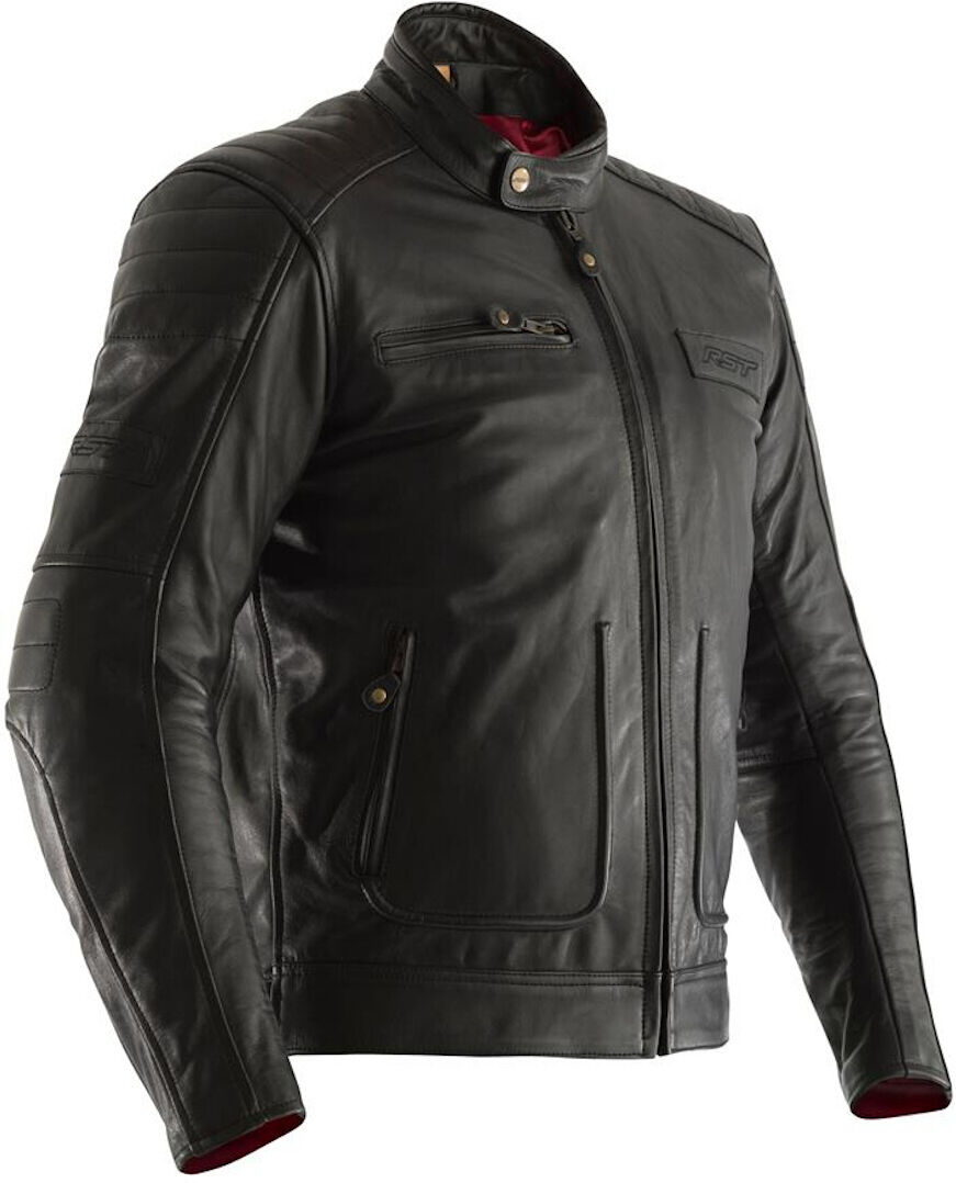 RST Roadster II Motorcycle Leather Jacket Jaqueta de couro de motocicleta